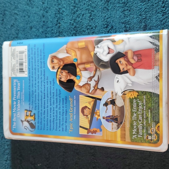 Dreamworks movie Joseph King of dreams vhs tape - Picture 2 of 4